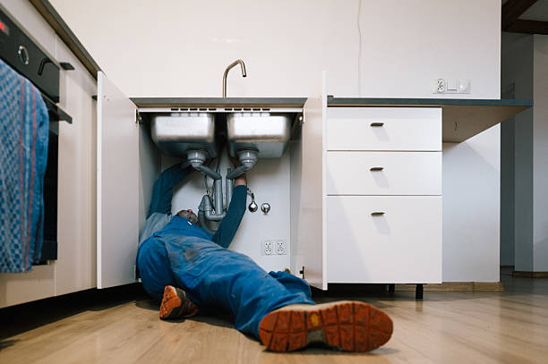 Professional Drain Cleaning technician working in Bonney Lake, WA
